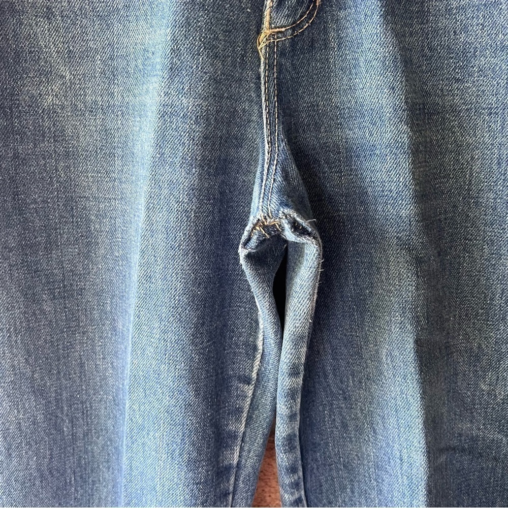 FANCY ASS Vintage Jeans High Rise Straight Leg Blue Denim 90s - Picture 9 of 16
